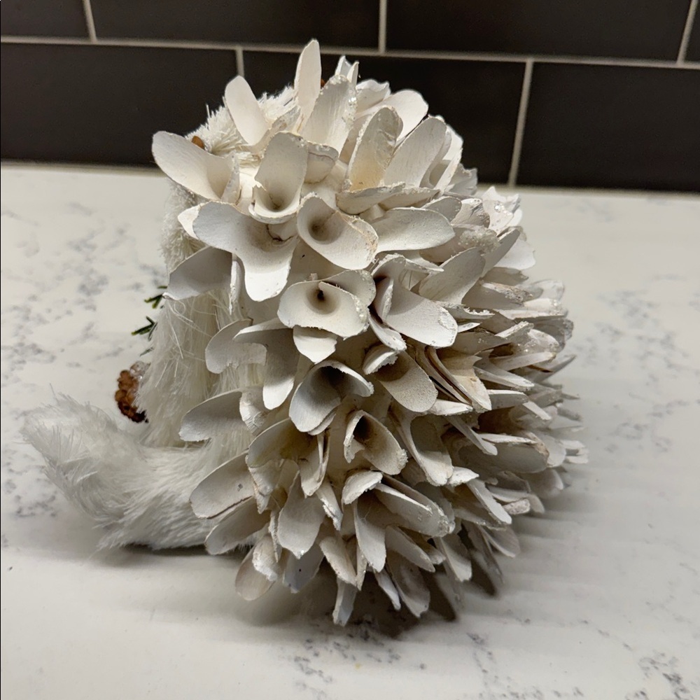 Pinecone Hedgehog Holiday Ornament - Picture 4 of 6